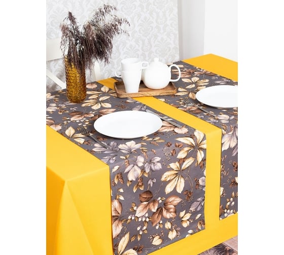 Кухонные дорожки-скатерти на стол Altali комлпект 2 шт, 40x140 см, коллекция Радари 2-7054/1