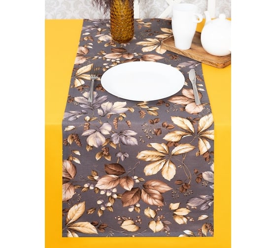 Кухонные дорожки-скатерти на стол Altali комлпект 2 шт, 40x140 см, коллекция Радари 2-7054/1