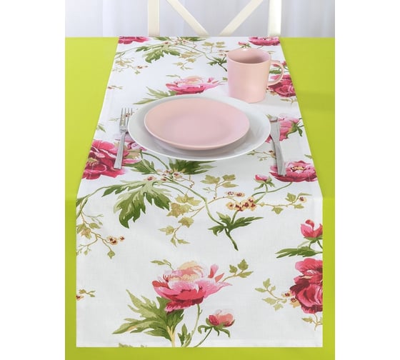 Кухонные дорожки-скатерти на стол Altali 40x140 см, комплект 2 шт, коллекция Джейн Эйр 2-2181/1