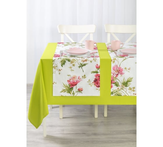 Кухонные дорожки-скатерти на стол Altali 40x140 см, комплект 2 шт, коллекция Джейн Эйр 2-2181/1