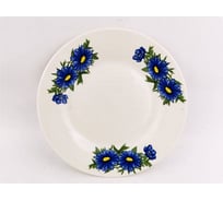 Десертная тарелка Bonaffini Синие цветы 18 см упаковка 12 шт СП2528