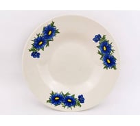 Суповая тарелка Bonaffini Синие цветы 20 см упаковка 12 шт СП2520