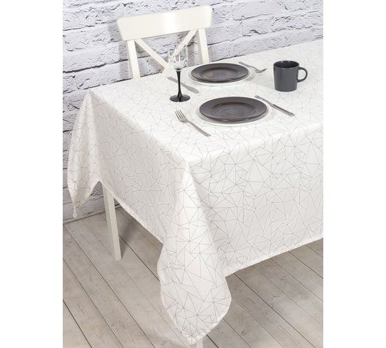 Кухонная скатерть на стол Altali хлопковая, 136x220 см, коллекция Оригами 731-3019/1