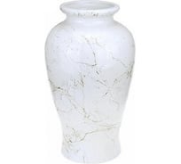 Ваза Сады Аурики 134 СОНЕТ керамика, белая, h 32 см 051640