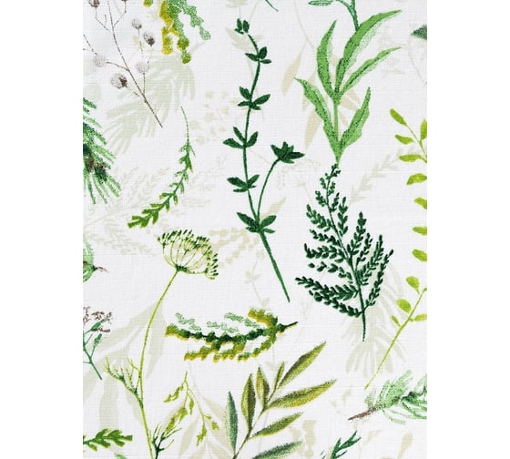 Кухонная скатерть на стол Altali хлопковая, 136x220 см, коллекция Хвоя 731-3047/1