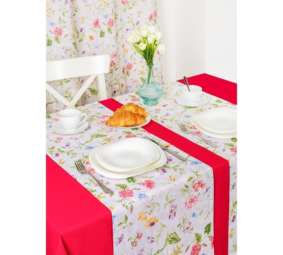Кухонные дорожки-скатерти на стол Altali 40x140 см, комплект 2 шт, коллекция Арабеска 2-1839/1