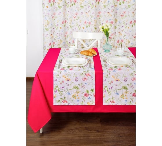 Кухонные дорожки-скатерти на стол Altali 40x140 см, комплект 2 шт, коллекция Арабеска 2-1839/1