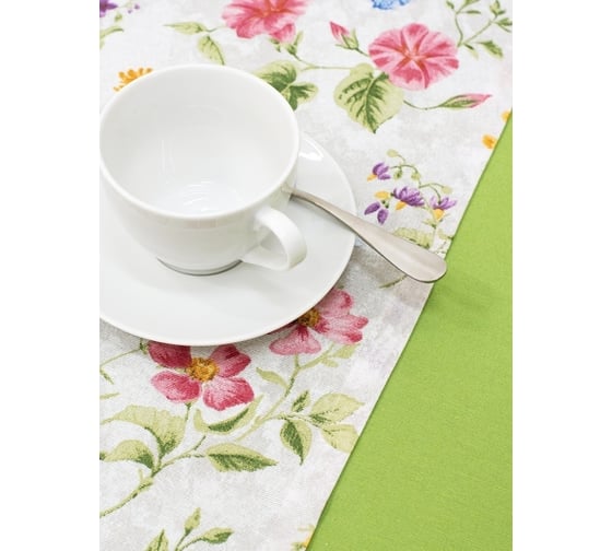 Кухонные дорожки-скатерти на стол Altali 40x140 см, комплект 2 шт, коллекция Арабеска 2-1839/1