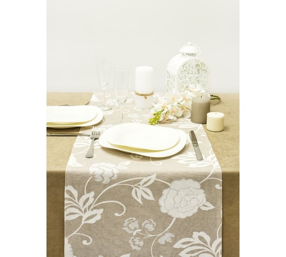 Кухонная дорожка-скатерть на стол Altali Бэлла 40x140 см P798-1809/1