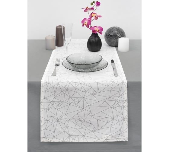 Кухонная дорожка-скатерть на стол Altali 40x140 см, коллекция Оригами 798-3019/1