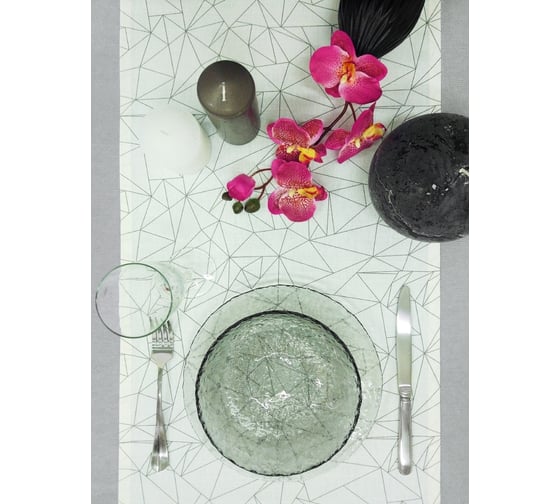 Кухонная дорожка-скатерть на стол Altali 40x140 см, коллекция Оригами 798-3019/1