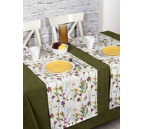 Кухонные дорожки-скатерти на стол Altali Экибана 2 шт, 40x140 см 2-2048/1