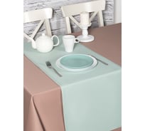 Кухонная дорожка-скатерть на стол Altali, 40x144 см, с водоотталкивающей пропиткой, коллекция Мята 298-Z279/T