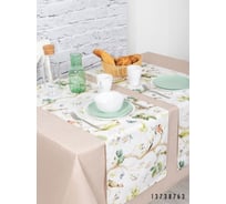 Комплект дорожки-скатерти на стол Altali 40x140 см, 2 шт в упаковке, коллекция Лесная прогулка 2-2147/2