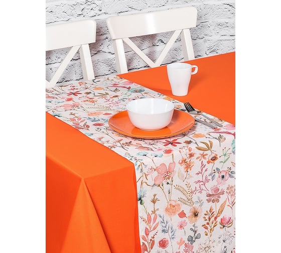 Кухонная дорожка-скатерть на стол Altali 40x140 см, коллекция Гербарий 798-2116/1 1