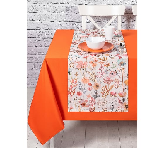 Кухонная дорожка-скатерть на стол Altali 40x140 см, коллекция Гербарий 798-2116/1
