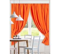 Комплект коротких штор для кухни Altali Оранж с подхватами 140x180 см, 2 шт 8-Z222/1