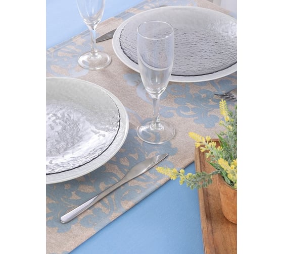 Кухонная дорожка-скатерть на стол Altali Генуя 40x140 см P798-8759/7