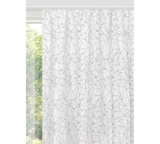 Интерьерная штора для гостиной, спальни, кухни Altali Оригами 200x270 см 799-3019/1