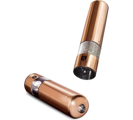 Электрическая перцемолка BerlingerHaus Rosegold Edition Metallic Line 1905-BH