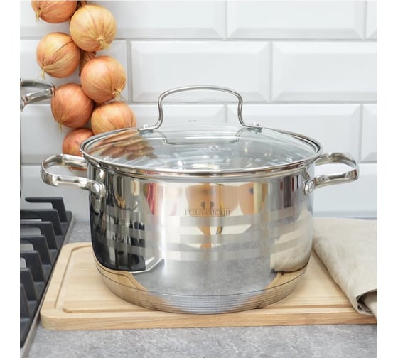 Набор посуды Bella Cucina 8 предметов, 2.1 л, 2.9 л, 3.9 л, 6.6 л BC-2021 2021-BC