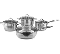 Набор посуды Galaxy 8 предметов из высококачественной нержавеющей стали LINE GL9506 7030295060 23280879