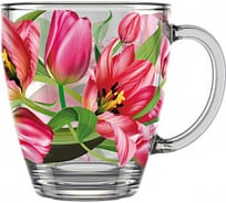Кружка для чая Декостек 350 мл 2025-Д Тюльпаны СП1783