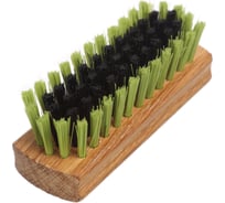 Щетка для одежды YOZHIK 100x36x16 мм, колодка из бука, синтетическое волокно 2 цветов Y/О/140