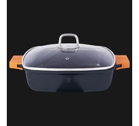 Сотейник BerlingerHaus Granit Diamond Line с крышкой, 28 см BH-1104 1104-BH