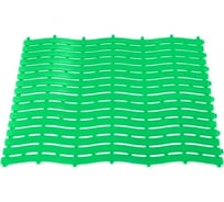 Коврик-дорожка Sunstep New Wave 0.6x12 м, зеленый 39-643