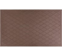 Грязезащитный коврик Sunstep Сетчатый 35x60 см, коричневый 75-062