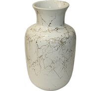 Ваза Сады Аурики 078 ЛАДА керамика, белая, h 39 см 051603
