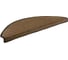 Коврик на ступеньку Sunstep 25x65, коричневый 72-012 1