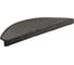 Коврик на ступеньку Sunstep 25x65, серый 72-011 1