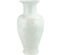 Ваза Сады Аурики 034 ВИКТОРИЯ керамика, белая, h 60 см 052371