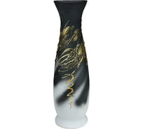 Напольная ваза Сады Аурики Глория керамика, кора, черная, h 70 см 066812