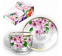 Подарочный набор Декостек Дуэт Живая природа Сакура 4 предмета 2222-Д ТП1213