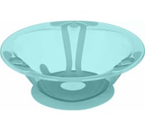 Детская глубокая тарелка на присосе Kidfinity 300 мл, зеленый 431311809