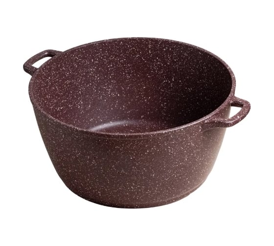 Кастрюля Горница 300/150 8 л, шоколад, литая ручка, с крышкой, подарочная упаковка к303аш СП2787