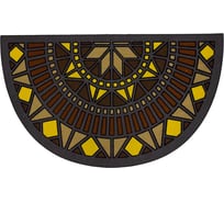 Придверный коврик Euroflock Format Mezzaluna, Розетта 40x68 см 4962