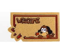 Придверный коврик Euroflock Пес-шалун 40x70 см 7669