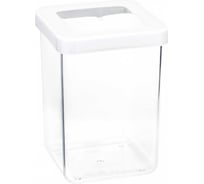 Емкость для сыпучих продуктов IDEA СТЕП 1л 10х10х14см М 1292