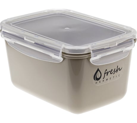 Ёмкость для продуктов IDEA ФРЕШ герметичная 1,3л капучино М 1423