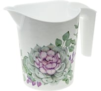 Кувшин IDEA ДЕКО 1л каменная роза М 1207