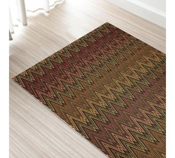 Гобеленовый коврик Bacchetta Gobelin Waves arancio 65x190 см 10607