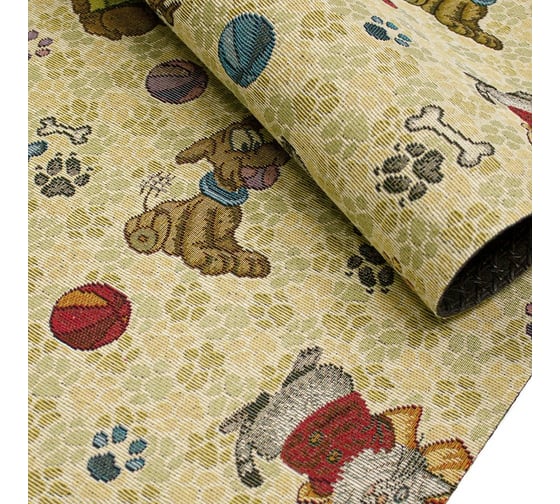 Гобеленовый коврик Bacchetta Gobelin Fufy multi 65x120 см 10598
