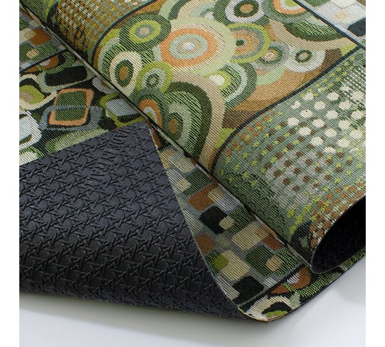 Гобеленовый коврик Bacchetta Gobelin Multidesign verde 65x150 см 10604