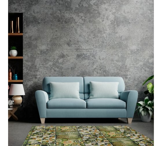Гобеленовый коврик Bacchetta Gobelin Multidesign verde 65x150 см 10604