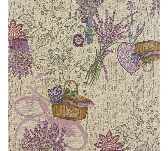 Гобеленовый коврик Bacchetta Gobelin Lavanda lilla 65x120 см 10586 1