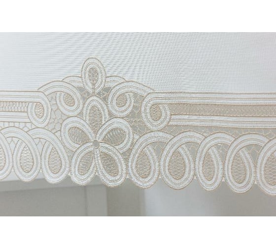 Готовая скатерть Towa Ажурная Pretty прямоугольная 120x150 см, бежевый 5177